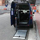 trasporto infermi-dettaglio-pedana