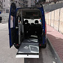 trasporto infermi-pedana